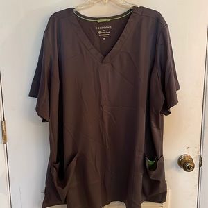 Scrub top - gray (pewter)